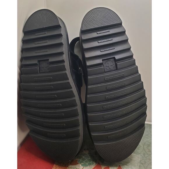 Dr. Martens Terry II Leather Strap Sandals Black Brando Mens 8 / Womens 9 EU 41 main image 8